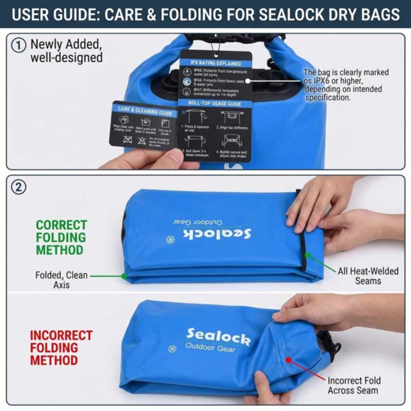 OEM 구매자를 위한 방수 가방 포장 및 소매 프레젠테이션